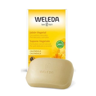 Weleda Jabón Vegetal de Caléndula 100gr - Imagen 1